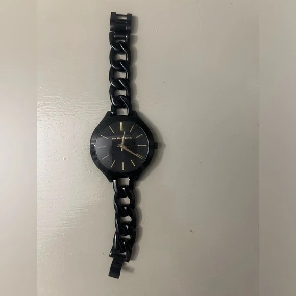 Black link Michael Kors Watch Michael Kors | Accessories | Michael Kors Black And Gold  main image 2